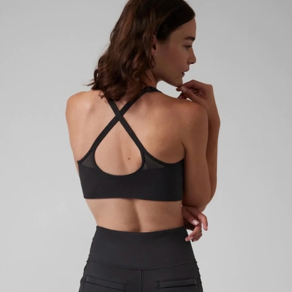 Athleta Empower II Daily Bra A-C // Black